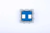 Механизм сенсорного выключателя ZigBee на 2 линии (с Алисой) CGSS Альфа UNION-L2ZB