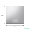 GAL000353 Systeme Electric Schneider Electric ArtGallery цвет алюминий