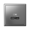 GAL000927 Systeme Electric Schneider Electric ArtGallery цвет сталь