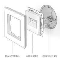 W1181101 Werkel Werkel механизмы белые
