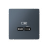 Высокоскоростная розетка USB тип-С Systeme Electric ArtGallery грифель GAL000727
