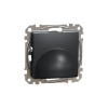 Вывод кабеля Schneider Electric Sedna Design, антрацит SDD114903