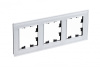 Рамка 3-постовая Systeme Electric AtlasDesign Nature, стекло БЕЛЫЙ ATN320103