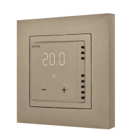 Терморегулятор цифровой ATOM Delta шампань 16А CN2679
