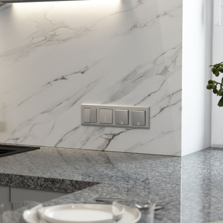 W1110165 Werkel Werkel механизмы серебряные матовый