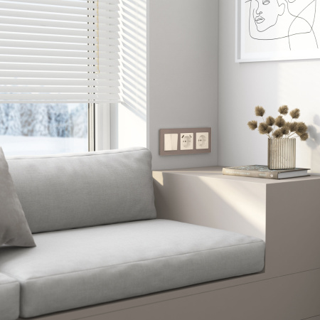 W1179543 + W1171501 Werkel Werkel механизмы акрил айвори