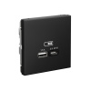 GAL001029 Systeme Electric Schneider Electric ArtGallery цвет карбон
