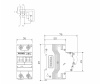 Дифференциальный автомат 1P+N 40 A 30 mA 6 kA C A Werkel W922P164